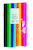 Bibuła marszczona GIMBOO, w rolce, 25x200cm, 10szt., mix kolorów