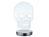 LED Tischleuchte SKULL 3D Totenkopf Lichtfarbe einstellbar Höhe 21cm