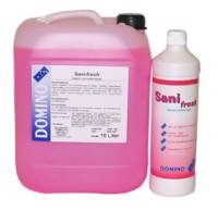 DOMINO-Sanifresh Kanister 10 Liter frischer Unterhaltsreiniger für Bad und WC