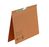 ELBA Pendelhefter, DIN A4, 320 g/m² starker Manilakarton (RC), für ca. 200 DIN A4-Blätter, für kaufmännische Heftung, Schlitzstanzung im Rückendeckel, orange