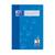 Oxford A4 Schulheft, Lineatur 2, 16 Blatt, Optik Paper® , geheftet, blau