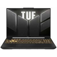 ASUS GAMER NB TUF FX607JV-N3113W 16" FHD+, i7-13650HX, 16GB, 1TB M.2, RTX 4060 8GB, WIN11H, Szürke