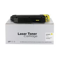 Index Alternative Compatible Cartridge For Toner For Kyocera TK5140Y Yellow Toner For use in ECOSYS M6030CDN | ECOSYS M6530CDN | ECOSYS P6130CDN (1 x 5000 Toner