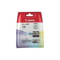 Canon PGI-510 CL-511 Black/Colour Ink Cartridge Multipack 2970B010