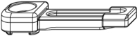 Artikeldetailsicht MACO MACO Multi-Matic Sperrschieber für Stulpflügelgetrieb Beschlagsnut