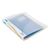 Rapesco Ring Binder Polypropylene 2 O-Ring A4 25mm Rings Bright Transpa(Pack 10)