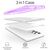 Für Samsung Galaxy A33 - Robuste Glitzer Hülle Stoßfest Glänzend Handy Schutz Lila