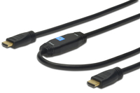 HDMI High Speed connection cable. type A. w/ amp. M/M. 20.0m. HDMI 1.4. Full HD.