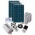 Phaesun Solar Rise Eight 600281 Napelemes készlet 1000 Wp Akkuval, Csatlakozókábellel, Töltésszabályozóval, Inverterrel