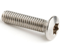 M2.5 X 12 TX8 RAISED COUNTERSUNK MACHINE SCREW ISO 14584 A2 STAINLESS STEEL