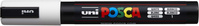 Board-Marker uni® POSCA, Strich: 1,8-2,5 mm, Farbe: weiß