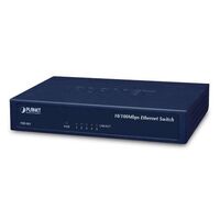 5-P 10/100Mbps Fast Ethernet, Switch, Metal,