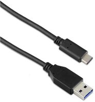 USB-C To USB-A 3.1 Gen2 10Gbps 1m Black USB 3.1 Gen 2 supports up to 3A charging & 10Gbps data transfer speeds USB-C Kabel