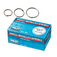 Anelli Metallici Niji - 20 mm - 451 (Conf. 100)