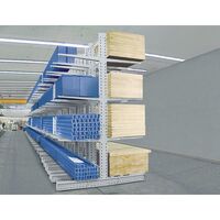 Cantilever racking unit, double sided