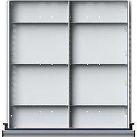 Trennblech für Schubladen-BxT 500 x 540 mm