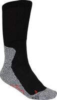 Socken, Größe 35-38, Perfect Fit-Socks, schwarz/grau, elastisches Bündchen, anti