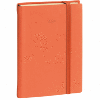 Kalender Geschäftbus Prestige 10x15cm Silk orange 2024