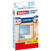 Fliegengitter tesa Insect Stop für Fenster 1,30x1,50m weiß