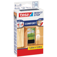 Fliegengitter tesa Insect Stop Comfort Tür 0,65x2,20m 2 Stück anthrazit