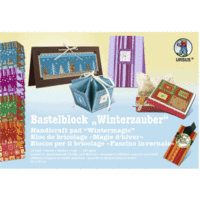 Bastelblock Winterzauber 300g/qm 24x34cm VE=16 Blatt sortiert