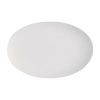 Olympia Salina Oval Plates in White - Porcelain - 305mm - Pack of 4