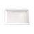 APS Pure Melamine Rectangular Tray in White with Straight Outer Edges 300x210mm