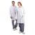 Whites Lab Coat in White with Pockets and Back Vent - Long Sleeves - S