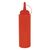 Vogue Squeeze Sauce Bottle in Red Polyethylene - Screw Top & Wide Neck - 24oz
