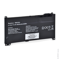 Batterie(s) Batterie ordinateur portable compatible HP 11.4V 3930mAh
