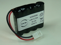 Accumulateur(s) Batterie Nicd 4x AA NX 4S1P ST1 4.8V 700mAh MOLEX