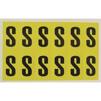 Self-adhesive numbers and letters - Letter S