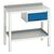 Bott heavy duty welded workbenches - Workbench with drawer, static and steel worktop