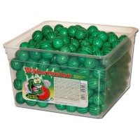 Wassermelone Kaugummi Kugeln extra sauer, 300 Stück