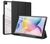 Dux Ducis Toby Samsung Galaxy Tab S6 Lite 10.4 bőr hatású tablet tok fekete (GP-145252)