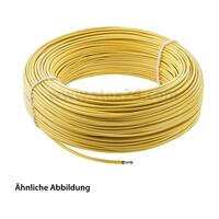 0048005 LAPP-Kabel SiF 1X0,5mm² YE (gelb) Einzelader Silikon gelb AD 2,1mm VPE 100,0 Meter