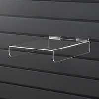 FlexiSlot® Tray / Tray / Shelf for Slatwall System | 200 mm