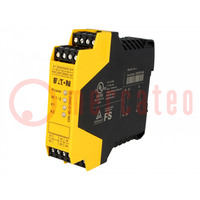 Module: relais de sécurité; ESR5; 24VAC; 24VDC; IN: 2; -20÷55°C