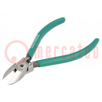 Pliers; side,cutting; with side face; 153mm