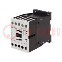 Contactor: 3-pole; NO x3; Auxiliary contacts: NC; 400VAC; 7A; DILM7