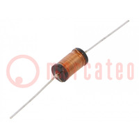 Drossel: Draht; THT; 470uH; 0,9A; 960mΩ; Ø7,5x16mm; ±10%; Ausg: axial