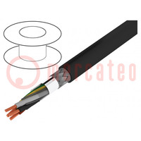 Wire; BiTservo UV 2XSLCHK-J; 4G1.5mm2; LSZH; black; 600V,1kV