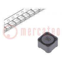Inductor: wire; SMD; 56uH; 2.35A; 110mΩ; ±20%; 12x12x8mm; -40÷125°C