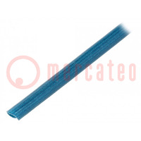 Isolatieslang; glasvezel; blauw; -20÷155°C; Øinw: 4mm