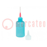 Tool: dosing bottles; blue (bright); polyetylene; 60ml; ESD