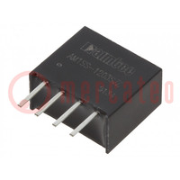 Converter: DC/DC; 1W; Uin: 10.8÷13.2V; Uout: 3.3VDC; Iout: 303mA