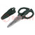 Scissors; 160mm; anti-slip handles,partially serrated blade