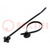 Cable tie; 10pcs; VW; OEM: N90666101; L: 145mm; Ømount.hole: 6mm