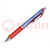 Rollerball pen; red; BLN75
