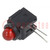 LED; im Gehäuse; rot; 5mm; Anz.Dioden: 1; 30mA; Linse: rot; 60°; 3V